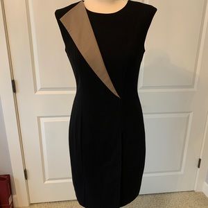 3/$50 Calvin Klein Brown and Black Dress